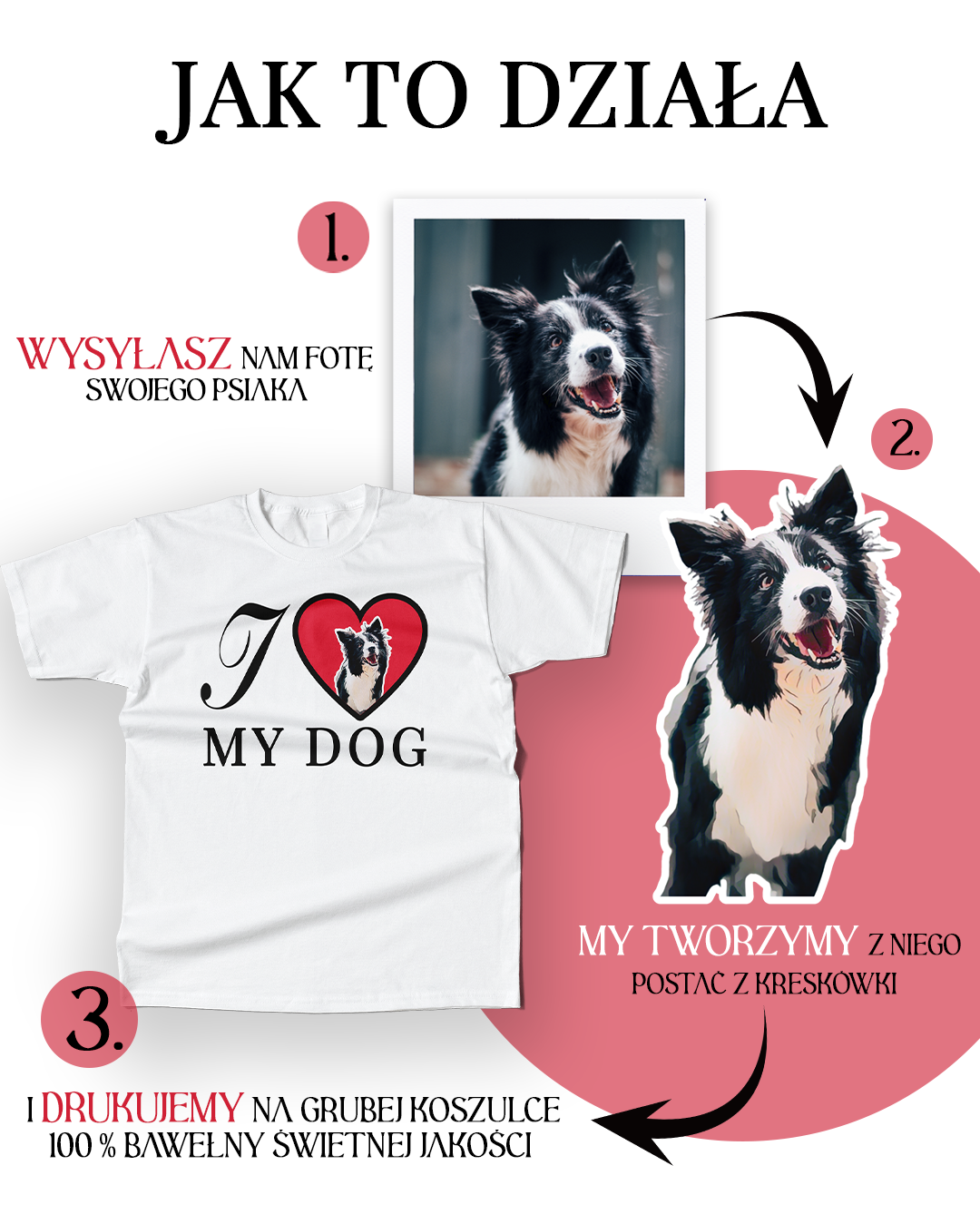 I ♥ My Dog White