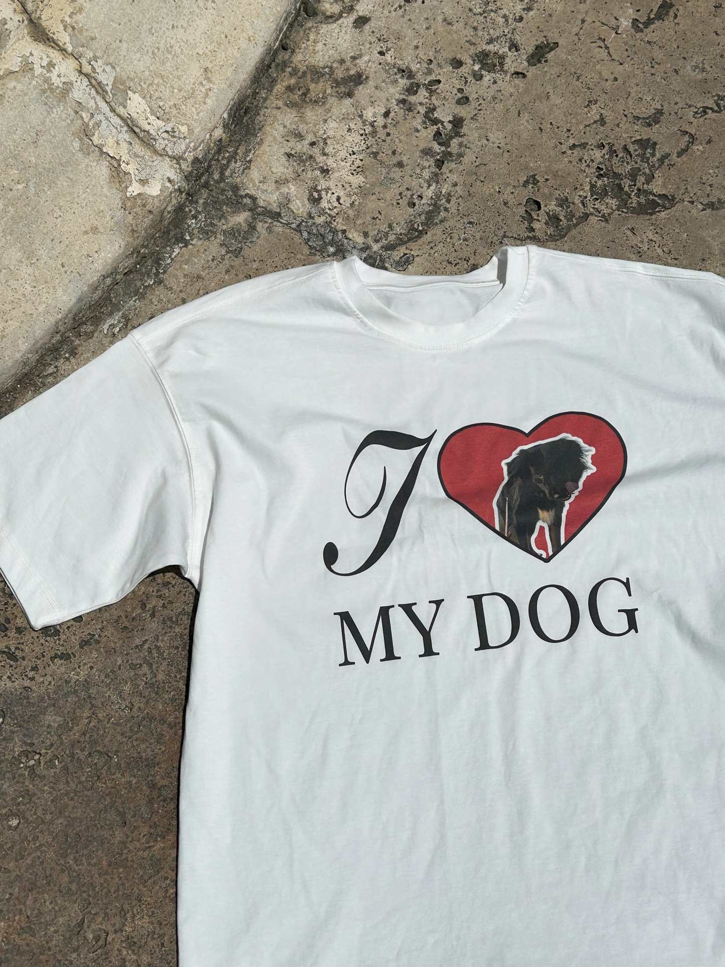 I ♥ My Dog White