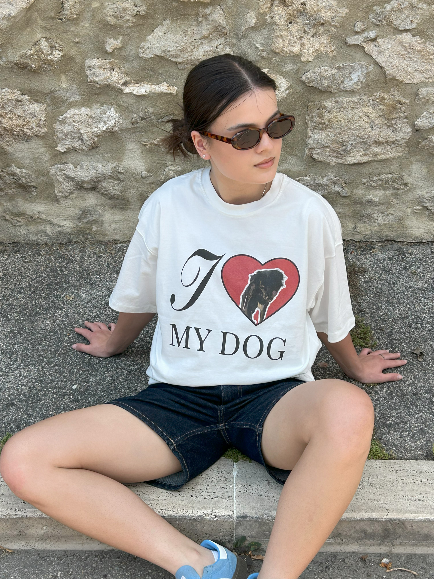 I ♥ My Dog White