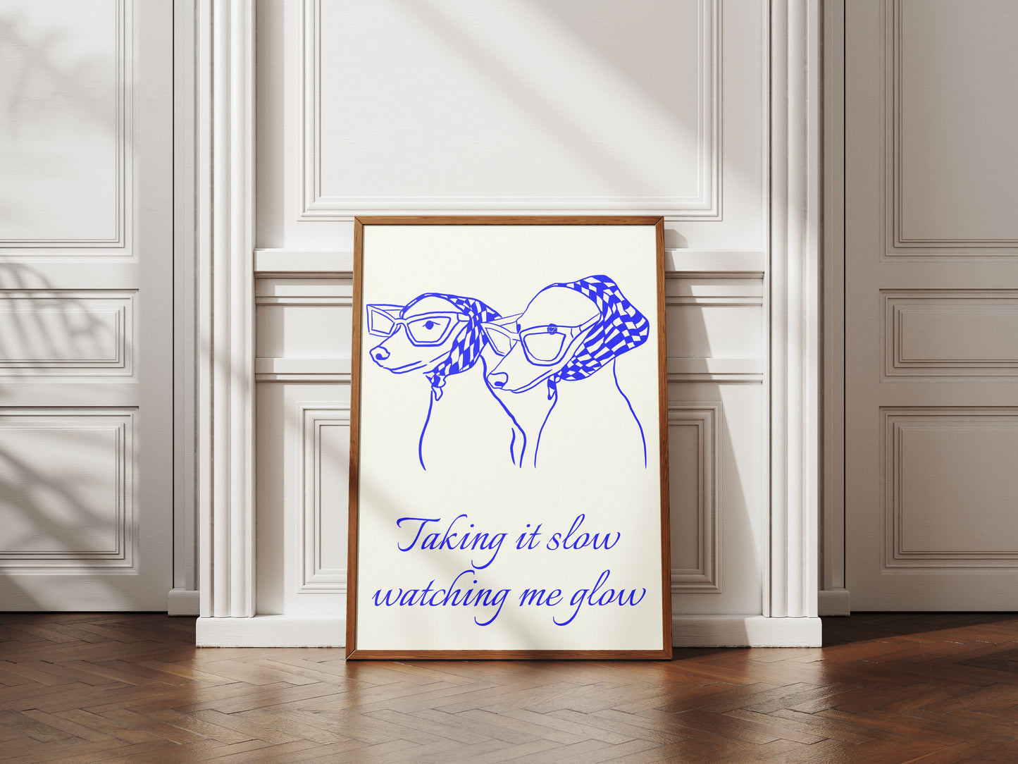 Plakat Watch me glow