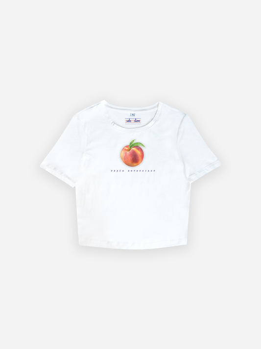 Baby Tee Peach Enthusiast