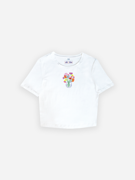 Baby Tee Flowers
