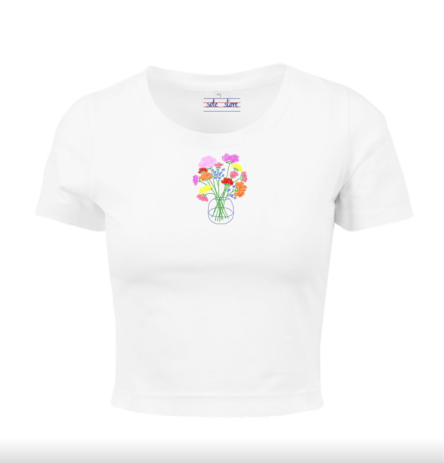 Baby tee Flowers